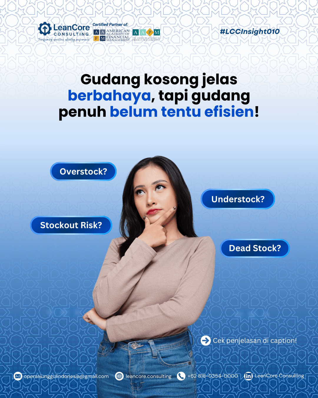 Stok Optimal Bukan yang Terbanyak — Tapi yang Paling Tepat
