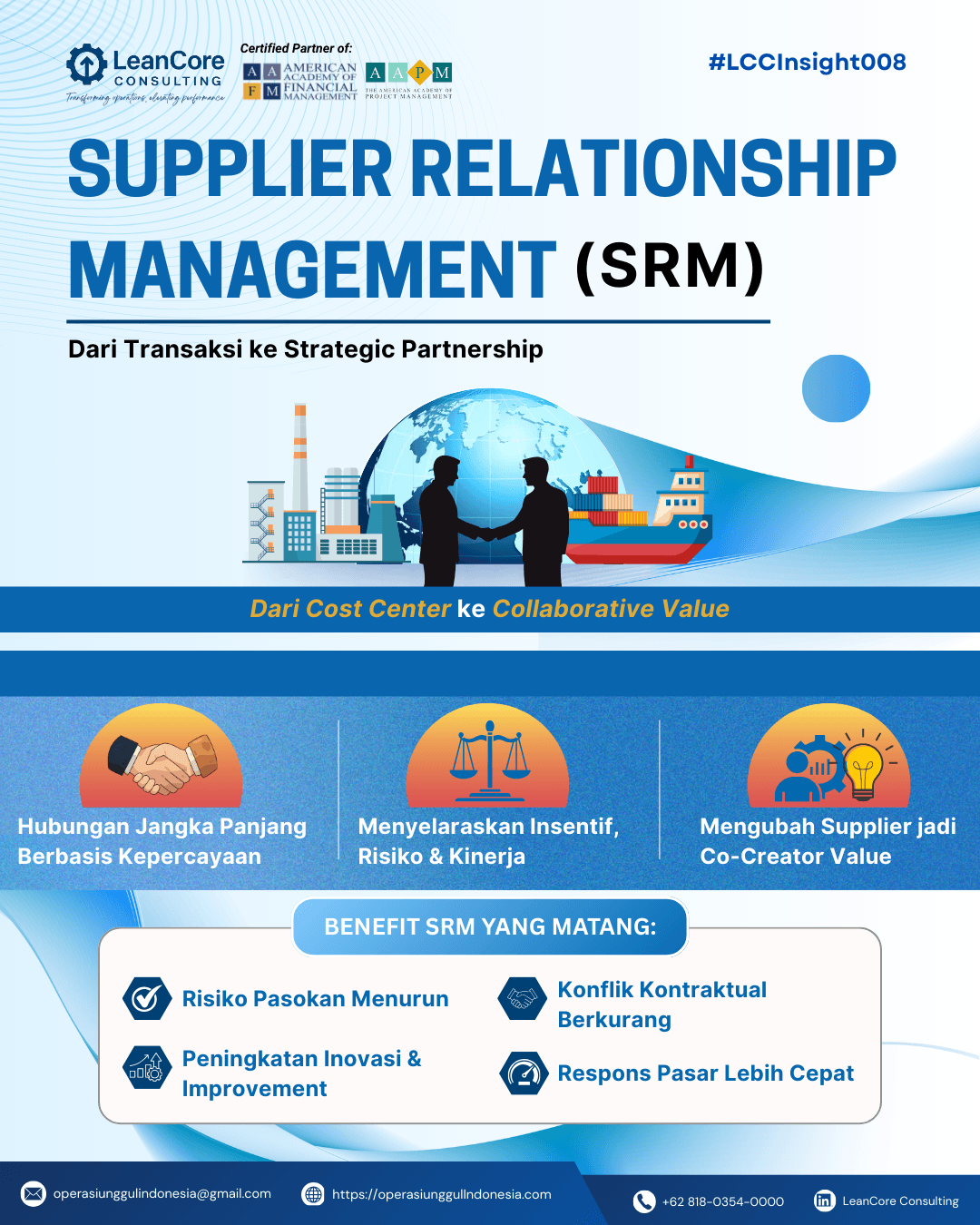 Supplier Relationship Management: Dari Transaksi ke Strategic Partnership