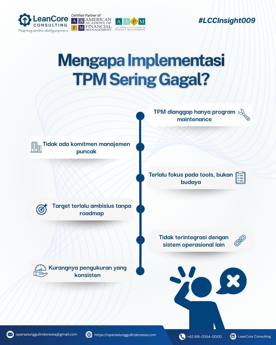 Mengapa Banyak Implementasi TPM Gagal di Perusahaan Manufaktur?